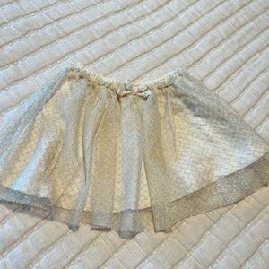 Zara Baby Girl Sparkly Skirt 9-12 month